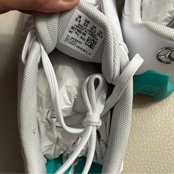 NWB - Puma x Mercedes Benz AMG Men’s F1 Motorsport Sneaker - US 10.5 / EU 44 - Picture 7 of 9
